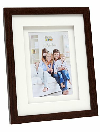 Deknudt Frames S65KQ1 10 x 15 cornice marrone di legno (Y6E)