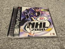 NHL 2000 (Sony PlayStation 1, 1999) CIB/Complete Excellent