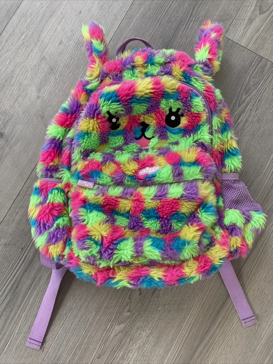 Smiggle fluffy backpack hot sale