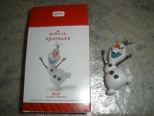 HALLMARK KEEPSAKE DISNEY FROZEN OLAF ORNAMENT BOX 2014 T25 