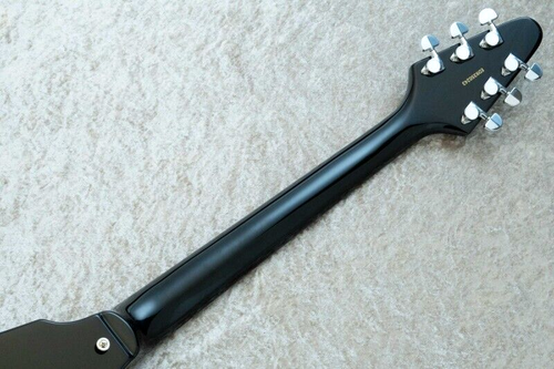 Edwards E-FV-CTM 1H w/Mirror Pickguard Flying V Type Limited Electric Guitar - Picture 6 of 7