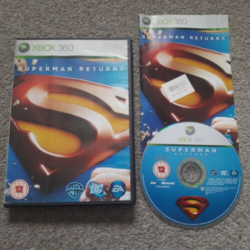 Superman Returns Xbox 360 Game Complete DC Comics Electronic Arts Complete PAL - Picture 1 of 4