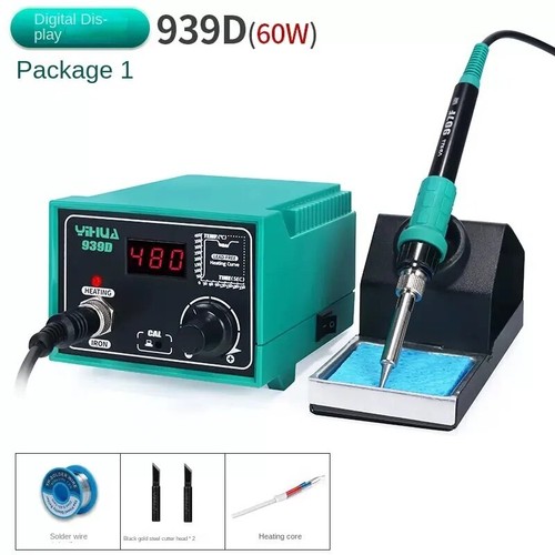 939D 60W Soldering Iron Desoldering Tools Electronics Repair Soldering Station - Picture 16 of 20