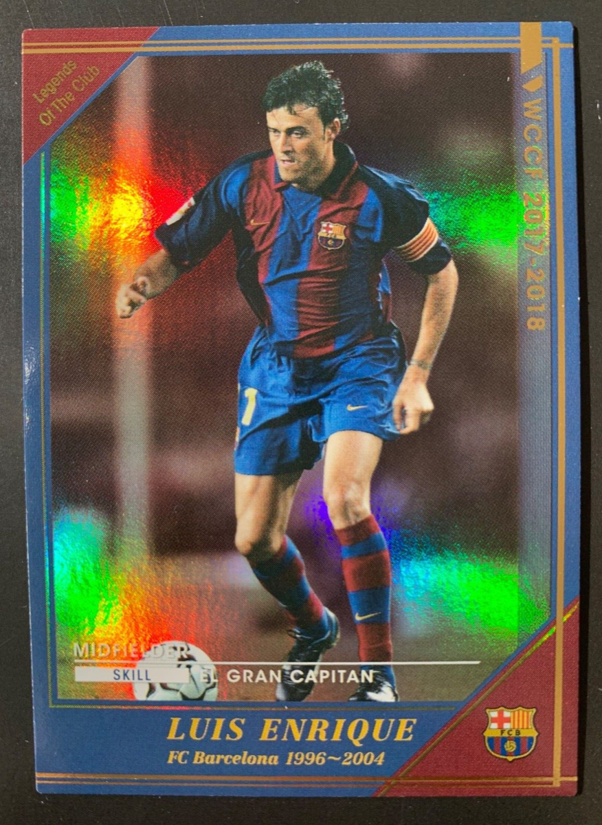 2017-18 Panini WCCF Extra Legends of Club Luis Enrique Barcelona