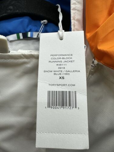 Tory Burch Sport Performance Colorblock Running Jacket XS NWD - Picture 4 of 10