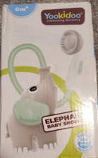 Baby Bath Shower Head - Elephant Water Pump and Trunk Spout Rinser - for Newborn