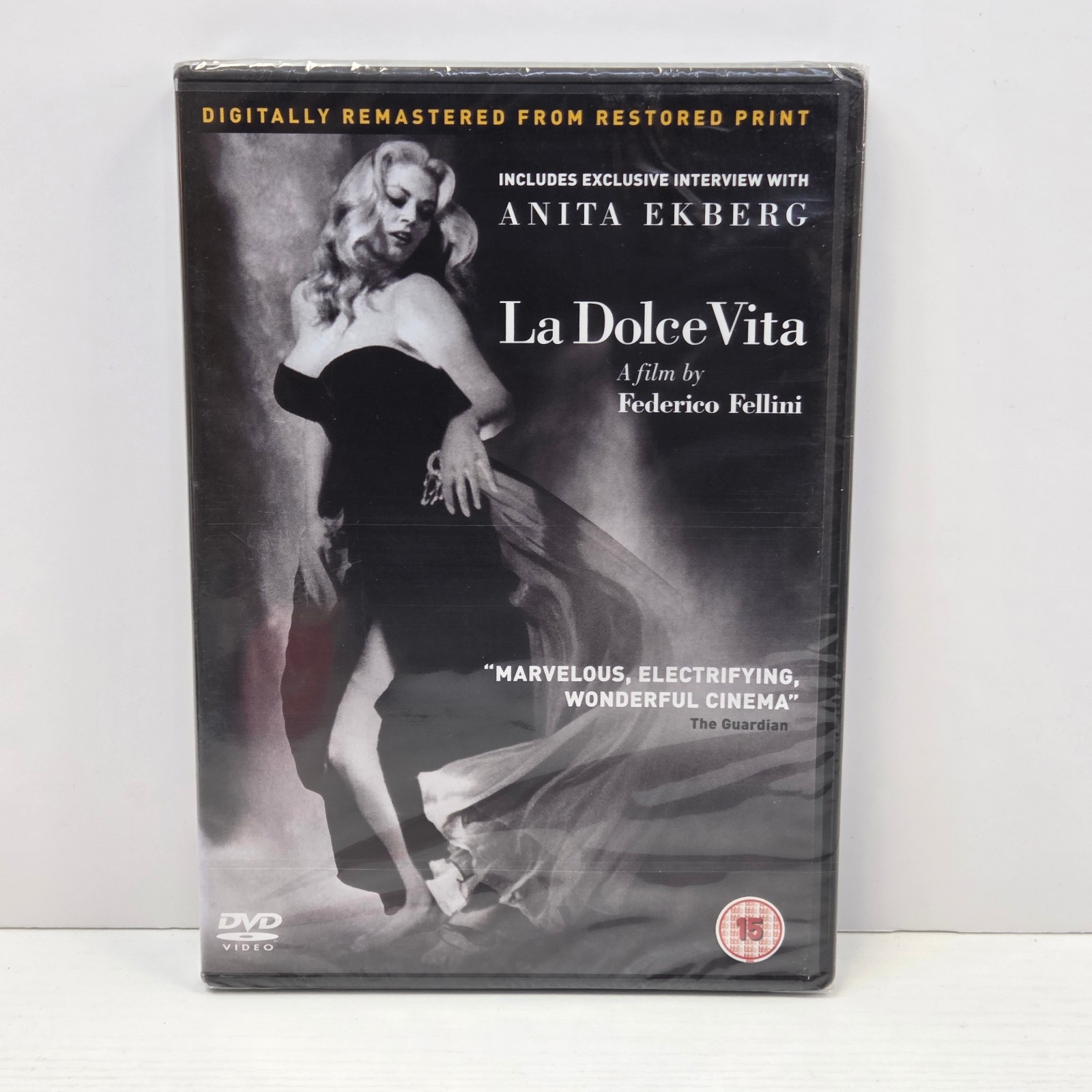 La Dolce Vita 1960 DVD Digitally Remastered New Sealed UK Region 2