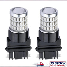 2pcs 3157 Led Bulb Red Universal Reverse Brake Tail Parkingcolor Red 2pcs 3157 Led Bulb Red Universal Reverse Brake Tail Parkingcolor Red