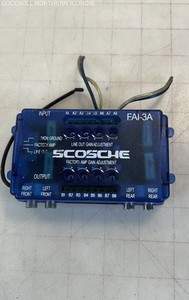 Scosche FAI-3A 4-Channel Line Output Converter - Untested