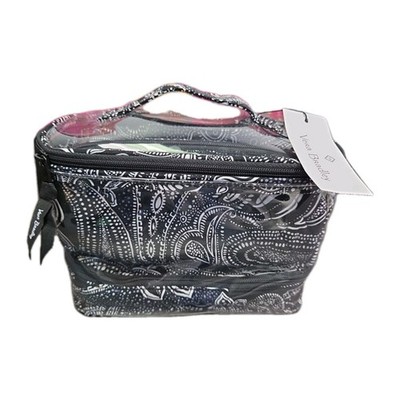 Vera Bradley 4 pc Cosmetic Organizer Set Stellar Paisley Bags Travel NWT