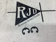 Jim Dunlop Straplok E Clip Retaining Ring Set