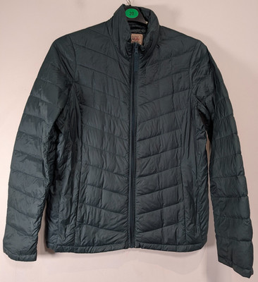 Arabella & Addison Daunen gefütterte Jacke Damen UK 12 türkis grün gesteppt leicht