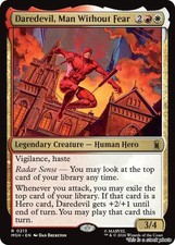 Daredevil, Man Without Fear (MSH 213), Normal, Marvel Super Heroes, MTG