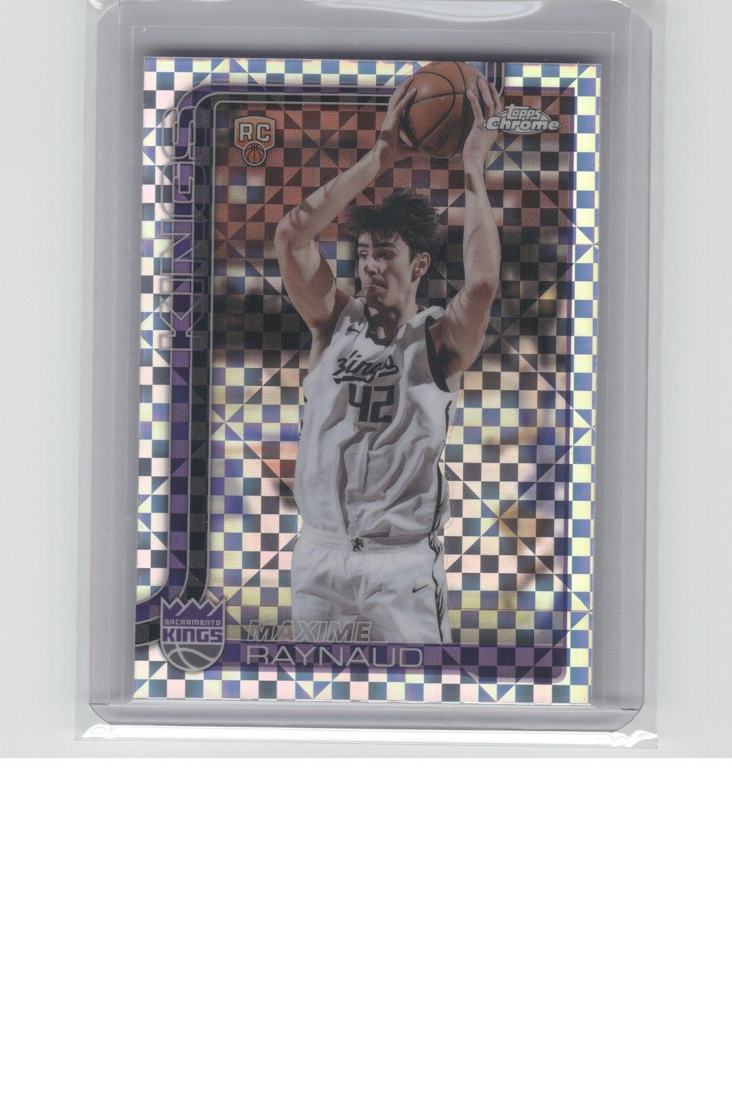 2025-26 Topps Chrome #293 Maxime Raynaud X-Fractor B23R1C144