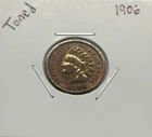 1906 Indian Head Cent, Colorfully Toned, Very Nice, Low Mintage! 🔥
