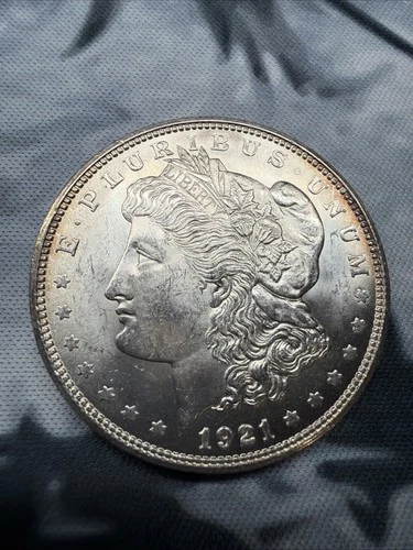 1921 D MORGAN SILVER DOLLAR! BEAUTIFUL UNCIRCULATED Coin! WOW! #2