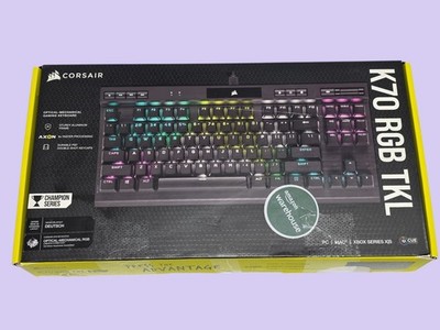   Corsair K70 RGB TKL Champion Series Mechanische Gaming Tastatur QWERTZ