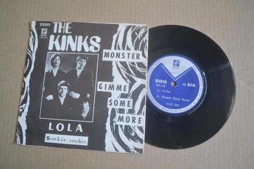k)   THE KINKS monster Malaysia Uranya 7" EP