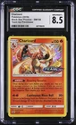 CGC 8.5 CHARIZARD SM158 STAMPED TEAM UP PRERELEASE  SUN & MOON POKEMON
