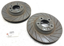 2011-2018 PORSCHE CAYENNE S FRONT DISC BRAKE ROTORS X2 OEM.