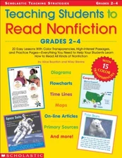 Teaching Students to Read Nonfiction : 20 Easy Lessons with Color