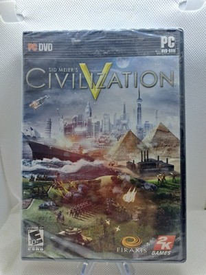 Sid Meier's Civilization V 5 (PC CD-Rom, 2010) Sealed #1