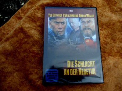 Die Schlacht an der Neretva -  Yul Brunner -  Curd Jürgens - orson welles - ovp