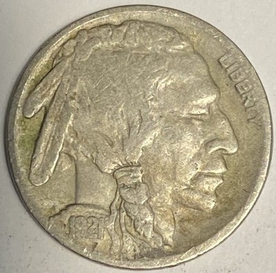 1921 Buffalo Nickel ENV409