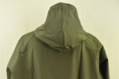 HELLY HANSEN Workwear Raincoat Jacket Men Fishing Hunting Army Green size L NEW - Picture 6 of 14