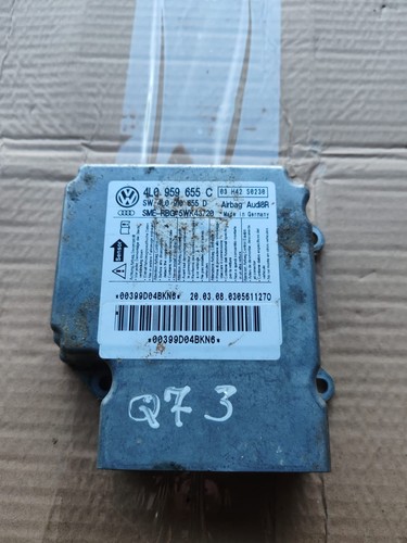 AUDI Q7 MK1 AIRBAGSTEUERGERÄT ECU 4L0959655C 2008