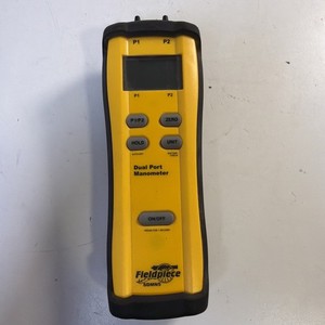 Fieldpiece SDMN5 Dual Port Manometer *UNIT ONLY* - Works