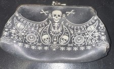 Loungefly skull make up bag