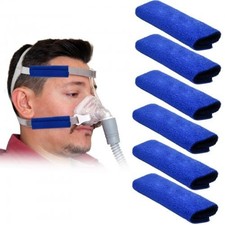 6 Pièces Fournitures de CPAP, Coussinets de Confort de Sangle CPAP, Housses d...