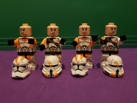 LEGO Star Wars 212th Clone Trooper Minifigure Lot sw0523 sw0522 Attack Battalion