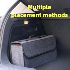 Car Boot Organiser Large Carpet Storage Bag Tools Travel Tidy Hook Case