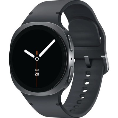 Samsung Galaxy Watch 8 40 mm Smartwatch Graphite (130-180 mm) Kautschuk