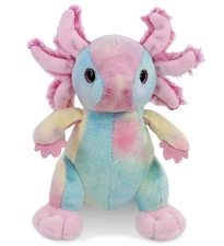 DolliBu Super Soft Pink Standing Axolotl Plush
