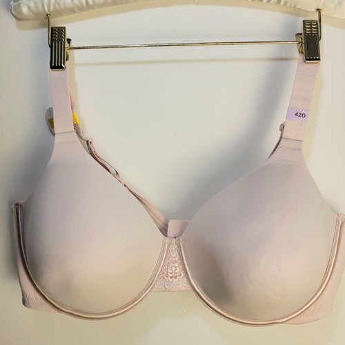 Reggiseno Vanity Fair 42D Beauty Back Smoothing figura completa UW 76380 beige nuovo
