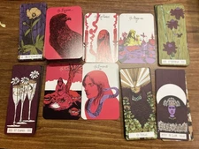 2 Decks: Stunning Tarot 1st and Jonasa Jaus 7th or 8th EDGED, READ DESCRIPTION