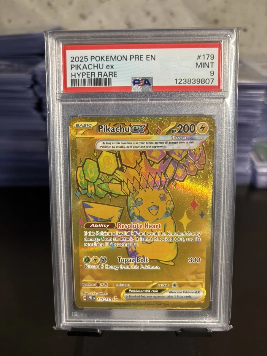 Pikachu Pokémon TCG Professional Sports Authenticator (PSA