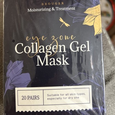 Collagen Gel Mask Eye Zone Under Eye Patches 20 Pairs Sealed 