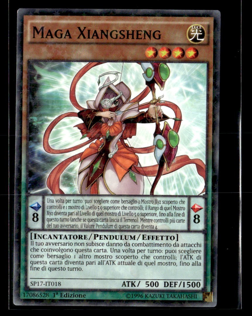 Yu-Gi-Oh #SP17-IT018 Xiangsheng Magician 1st Edition Holo | eBay