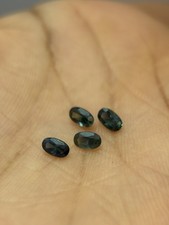 1.20 cts Blue Montana Sapphire Oval Cut Natur...