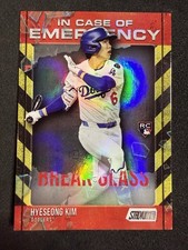 2025 Topps Stadium Club Hyeseong Kim #ICE-18 In Case Of Emergency RC Dodgers