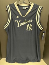 New York Yankees Starter Navy Fast Track V Neck Dress WOMENS SIZE XL SALE NWT