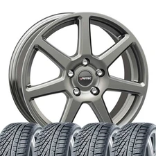 4 Complete Winter Wheels for BYD Acto 3 7.5x17 Tallinn TITAN 215/60 R17 96H Co