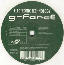 G-Force (8) - Electronic Technology, 12", (Vinyl)