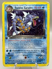 Pokémon Karte Dunkles Garados 8/82 1.edition Team Rocket Holo Deutsch