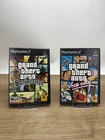 Grand Theft Auto (PS2 Playstation 2) Bundle: Vice City & San Andreas CIB W MAPS!