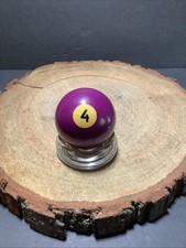 Vintage Replacement Billiard Pool Ball 2 1/4" Diameter Number 4